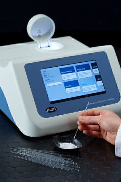 Bibby Scientific推出新型SMP50自动熔点，具有数字视频技术，可实时记录样品熔化过程