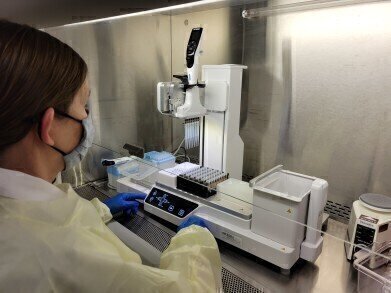 INTEGRA’s ASSIST PLUS pipetting robot helps to streamline sample pooling for arbovirus testing