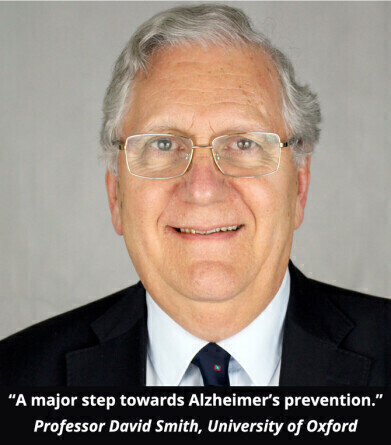 Nutrients Duo form Powerful Therapy against Brain Shrinkage